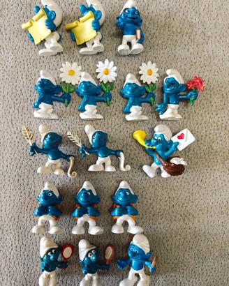 puffi Smurfs peyo schleich vintage bellezza 