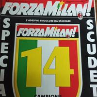 Milan supplemento rivista "Forza Milan"