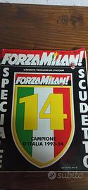 Milan supplemento rivista "Forza Milan"