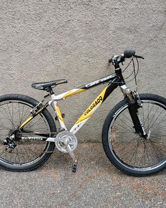 BICICLETTA ALLUMINIO AMMORTIZZATA  26 POLLICI 