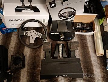 Fanatec bundle csl per ps4,5 con cella di carico