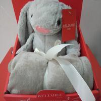 peluche con copertina 