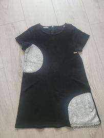 Abito 7/8 anni nero casual           