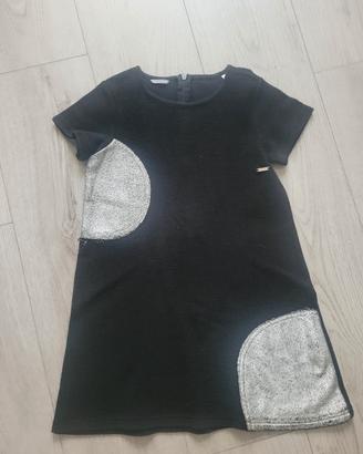 Abito 7/8 anni nero casual           