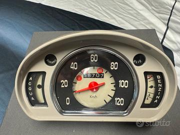 cruscotto contakm fiat 600 anni '60