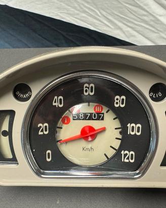 cruscotto contakm fiat 600 anni '60