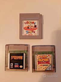 Nintendo Gameboy - TRE GIOCHI