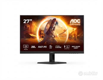 Monitor gaming 200hz (5mesi di vita)