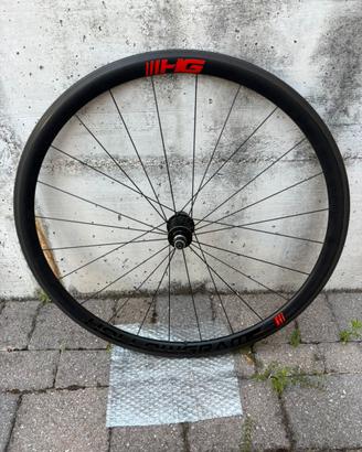 Ruota carbonio Cannondale HG clincher