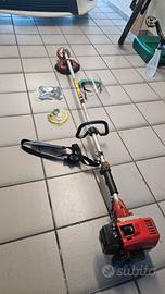 Decespugliatore Mitsubishi con testa-lama-visiera