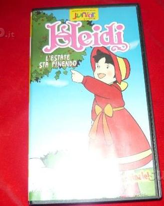 VIDEOCASSETTA VHS HEIDI- Vintage- Anni 60