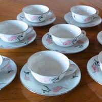 Set 8 tazzine/piatto EPIAG vintage Cecoslovacchia