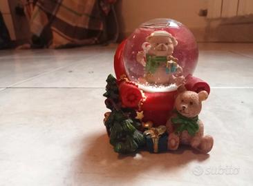 Snowball con orsetto di Natale