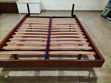 Letto matrimoniale in cigliegio