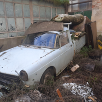 Peugeot 404 benzina 1970 per pezzi di ricambio