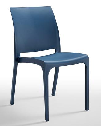 Sedia impilabile polipropilene ristorante