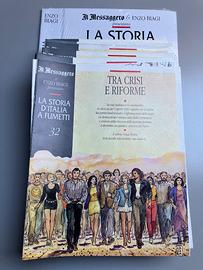 Storia d’ Italia a fumetti Il Messaggero