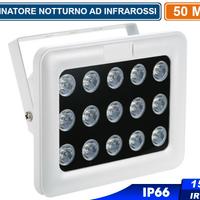 Illuminatore infrarossi 15 led per telecamere