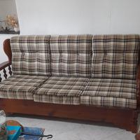 divano letto più 2 poltrone