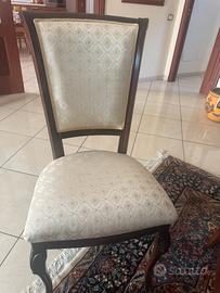 tavolo salone e sedie . Come nuovo