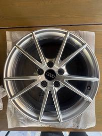 Set 4 Cerchi Audi antracite diamond 35