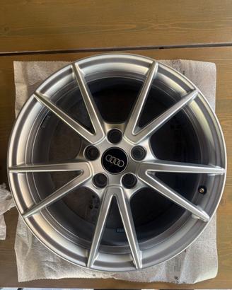 Set 4 Cerchi Audi antracite diamond 35
