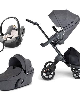 passeggino stokke xplory + seggiolino auto