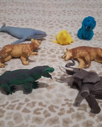 7 Morbidi Animali Giocattolo