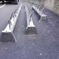 Ganci da macelleria 1960/70 a parete appendi abiti