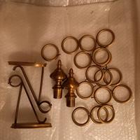 bastone in ottone per tende