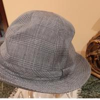cappello cotone tg 59 grigio  nuovo 