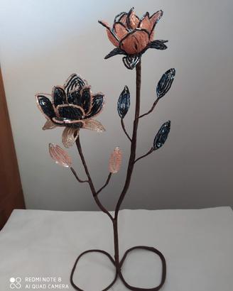 fiore di perline 