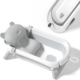 Vaschetta Bagnetto Neonato Pieghevole XL con Termo