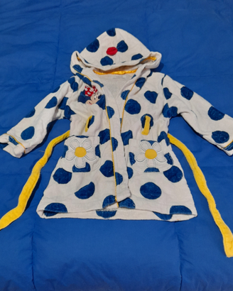 Accappatoio Minnie per bimba 18/24mesi