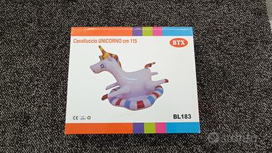 Cavalluccio unicorno gonfiabile BTX