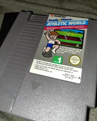 Athletic World NES Nintendo Bandai Fun Fitness
