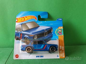 hot wheels BMW 2002 blue