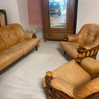 Divano con 2 poltrone