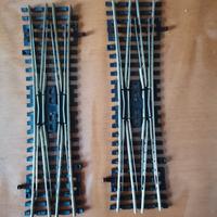 Rivarossi N3346 scambi inglesi NEM120 scala H0