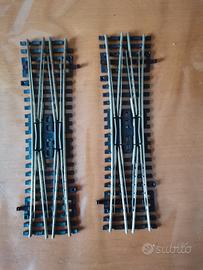 Rivarossi N3346 scambi inglesi NEM120 scala H0