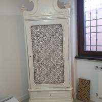 armadio shabby cristalliera espositore libreria