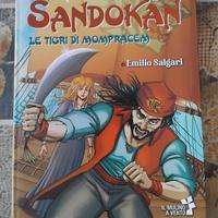 Libro di intrattenimento per ragazzi Sandokan 