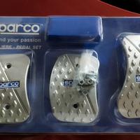 Pedaliera alluminio sparco racing tuning