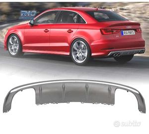 DIFFUSORE AUDI A3 8V SEDAN 13-16 LOOK S3