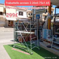 trabattello alto 1.8 MT acciaio
