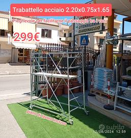 trabattello alto 1.8 MT acciaio