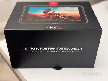 Atomos Ninja V – Pack Completo Licenze Raw Attive
