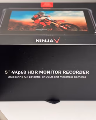 Atomos Ninja V – Pack Completo Licenze Raw Attive