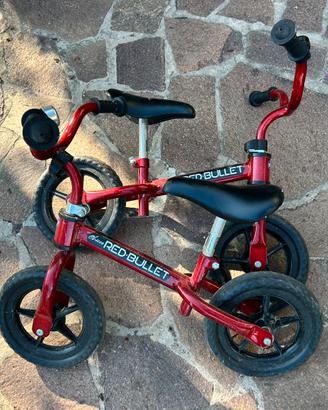 Biciclettine senza pedali a spinta Chicco