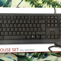 Tastiera e mouse Trust per Windows e Mac OS nuovo